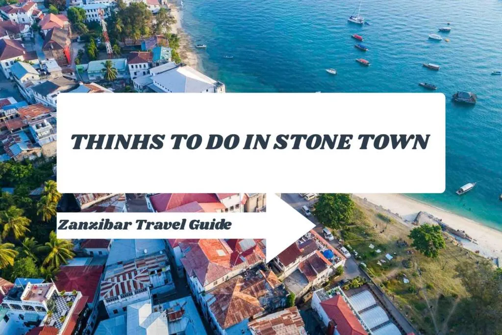 things to do in stone town