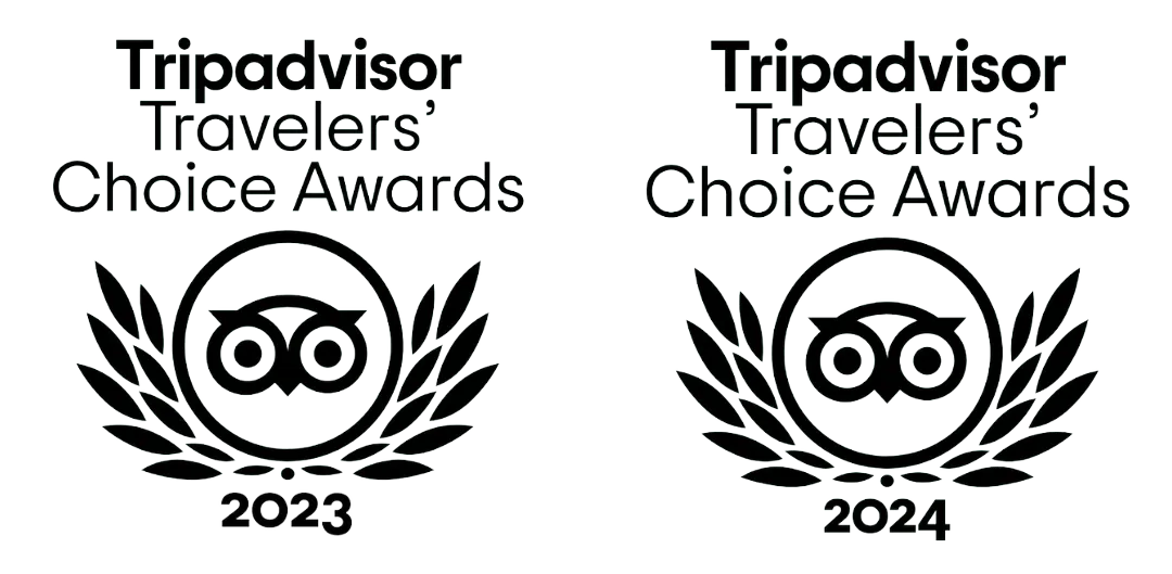 Tripadvisor Travelers' Choice Awards 2023 and 2024